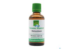 Gemmo Mazerat Walnussbaum Juglans Regia Phytopharma 50ml, A-Nr.: 3107193 - 01