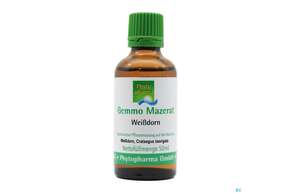 Gemmo Mazerat Weissdorn Crataegus Laevigata Phytopharma 50ml, A-Nr.: 3107359 - 01