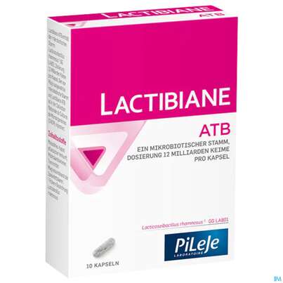 Sie sehen eine Packung Lactibian Atb Protekt 12m 10st, Produktbild: 02 Lactibian Atb Protekt 12m 10st, A-Nr.: 4534135 - 02