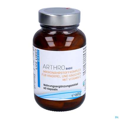 Sie sehen eine Packung Life Light Kapseln Arthro Basic 60st, Produktbild: 01 Life Light Kapseln Arthro Basic 60st, A-Nr.: 4069655 - 01