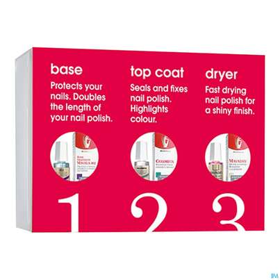 Sie sehen eine Packung Mavala Technique 1,2,3 3x5ml 1pk, Produktbild: 01 Mavala Technique 1,2,3 3x5ml 1pk, A-Nr.: 4002852 - 01