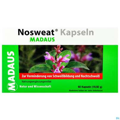 Nosweat -madaus Kapseln 60st, A-Nr.: 2726706 - 01