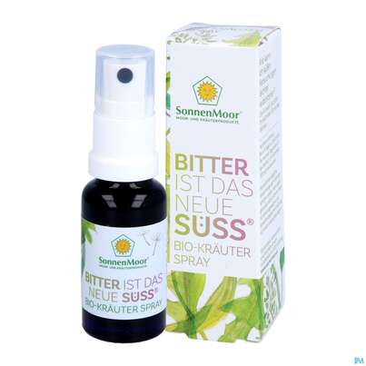 Sonnenmoor Bio-kraeuterspray Bitter Ist Das Neue Suess 20ml, A-Nr.: 4803693 - 04