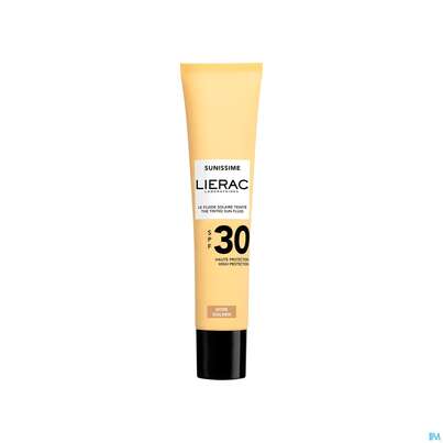 Sie sehen eine Packung Sonnenprodukte Lierac Sunissime/the Tinted Sun Fluid Spf30 40ml, Produktbild: 01 Sonnenprodukte Lierac Sunissime/the Tinted Sun Fluid Spf30 40ml, A-Nr.: 5953590 - 01