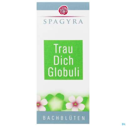 Spagyra Globuli Dr.bach Trau Dich 10g, A-Nr.: 3994923 - 01