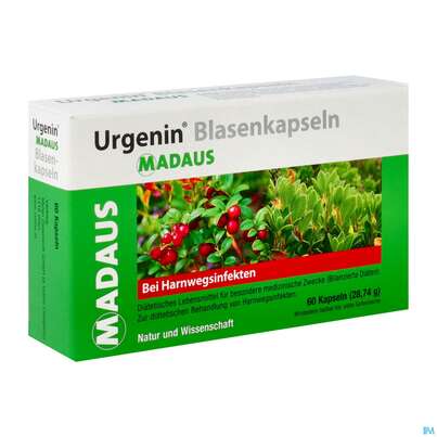 Sie sehen eine Packung Urgenin Blasen Kapseln 60st, Produktbild: 02 Urgenin Blasen Kapseln 60st, A-Nr.: 4062647 - 02