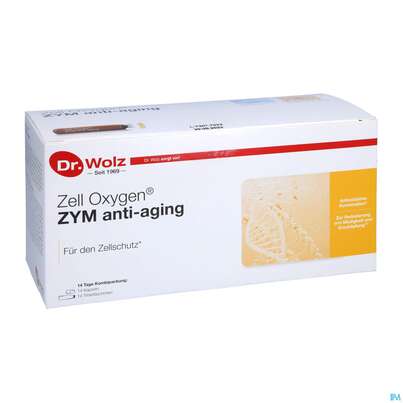 Zell Oxygen Dr.wolz Trink/kur Zym Anti-aging Nr 60637 14x20 280ml, A-Nr.: 2869742 - 05