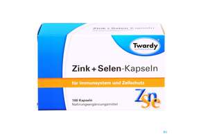 Zink +selen Kapseln Twardy 100st, A-Nr.: 1876728 - 01