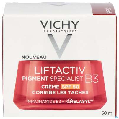 Vichy Liftactiv B3 Anti-pigmentflecken Creme Lsf50 50ml, A-Nr.: 5662504 - 02