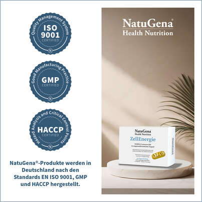 Sie sehen eine Packung NatuGena ZellEnergie, Produktbild: 06 NatuGena ZellEnergie, A-Nr.: 5404127 - 06