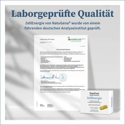 Sie sehen eine Packung NatuGena ZellEnergie, Produktbild: 08 NatuGena ZellEnergie, A-Nr.: 5404127 - 08