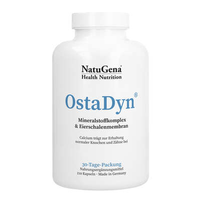 Sie sehen eine Packung NatuGena OstaDyn, Produktbild: 01 NatuGena OstaDyn, A-Nr.: 5178352 - 01