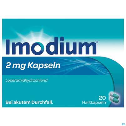 Imodium Kapseln 2mg 20st, A-Nr.: 3773168 - 02