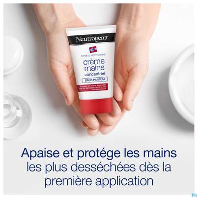 Sie sehen eine Packung Neutrogena Norwegische Formel Handcreme Unparfuemiert 50ml, Produktbild: 05 Neutrogena Norwegische Formel Handcreme Unparfuemiert 50ml, A-Nr.: 2597290 - 05