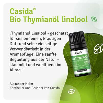 Bio Thymianöl linalool, A-Nr.: 5955554 - 08