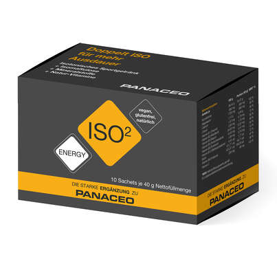 PANACEO ISO² DRINK 10x40G SACHETS, A-Nr.: 5968166 - 01