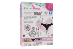 Bio Periodenslip Girls Masmi Reuse - Waschbar - Größe XS, A-Nr.: 5973894 - 01