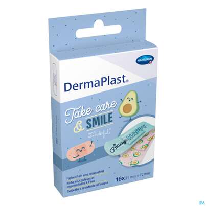 Sie sehen eine Packung Dermaplast Mr.wonderfull Pflaster Strips 16st, Produktbild: 01 Dermaplast Mr.wonderfull Pflaster Strips 16st, A-Nr.: 5651179 - 01