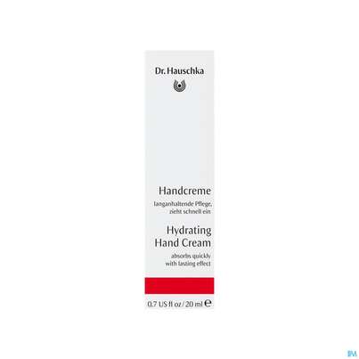 Sie sehen eine Packung Hauschka Dr. Kosmetik Koerperpflege Handcreme Kleingroesse 20ml, Produktbild: 02 Hauschka Dr. Kosmetik Koerperpflege Handcreme Kleingroesse 20ml, A-Nr.: 5835956 - 02