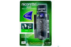 Nicorette Spray 1mg/spruehstoss Z.anw.i.d.mundhoehle lösung Mint Nfc 1st, A-Nr.: 5510237 - 01