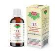 Sie sehen eine Packung Magister Doskar Nr. 15 Herz- und Kreislauftropfen mild zum Einnehmen, Produktbild: 01 Magister Doskar Nr. 15 Herz- und Kreislauftropfen mild zum Einnehmen, A-Nr.: 0685104 - 01