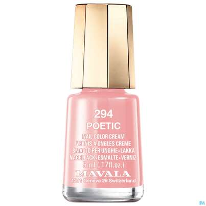 Sie sehen eine Packung Mavala Nagellacke 294 Poetic 5ml, Produktbild: 02 Mavala Nagellacke 294 Poetic 5ml, A-Nr.: 3752338 - 02