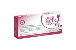 OMNi-BiOTiC® iMMUND, 30 Lutschtabletten, A-Nr.: 5462981 - 01
