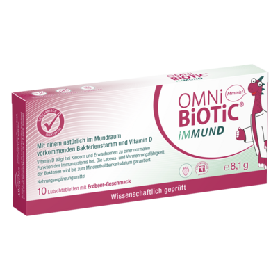OMNi-BiOTiC® iMMUND, 10 Lutschtabletten, A-Nr.: 5672974 - 01