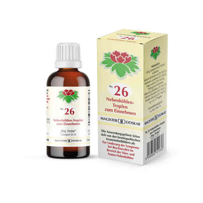 Magister Doskar Nr. 26 Nebenhöhlen-Tropfen zum Einnehmen, A-Nr.: 0721633 - 05