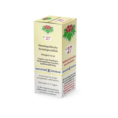 Magister Doskar Nr. 27 Stoffwechseltropfen zum Einnehmen, A-Nr.: 0721656 - 05