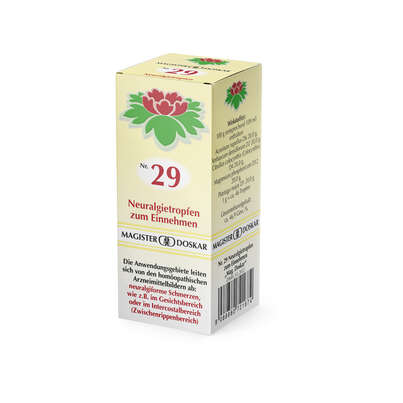 Magister Doskar Nr. 29 Neuralgietropfen zum Einnehmen, A-Nr.: 0721679 - 03