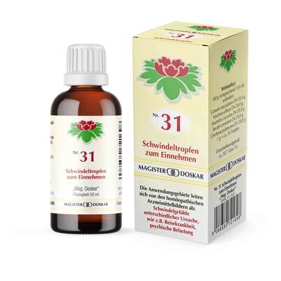 Magister Doskar Nr. 31 Schwindeltropfen zum Einnehmen, A-Nr.: 0721691 - 01