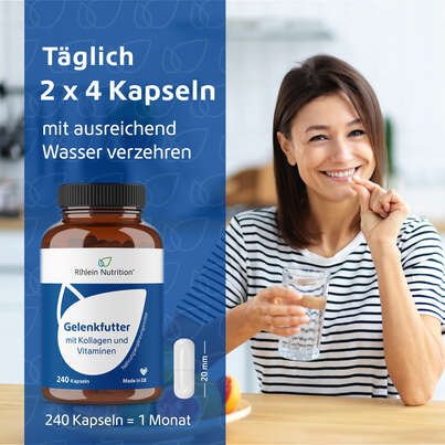 R(h)ein Nutrition Gelenkfutter Komplex Gelenkkapseln, A-Nr.: 5987169 - 04