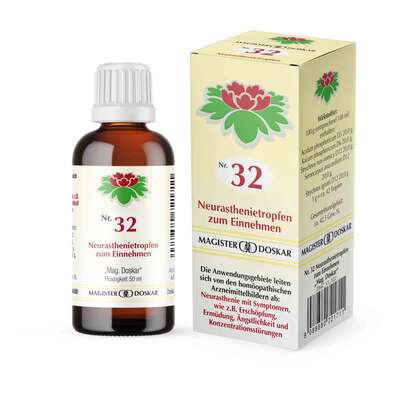 Magister Doskar Nr. 32 Neurasthenietropfen zum Einnehmen, A-Nr.: 0721716 - 01