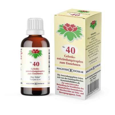 Magister Doskar Nr. 40 Gelenksentzündungstropfen zum Einnehmen, A-Nr.: 0721797 - 01