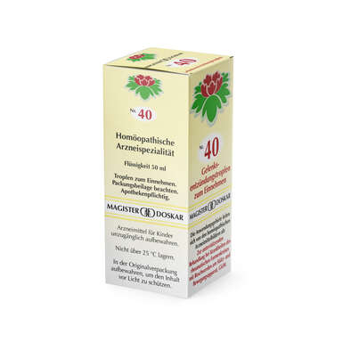 Magister Doskar Nr. 40 Gelenksentzündungstropfen zum Einnehmen, A-Nr.: 0721797 - 05
