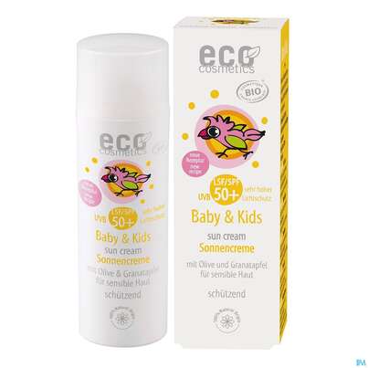 Sie sehen eine Packung Sonnenprodukte Eco/cosmetics/babypflege Bio Creme Lsf 50+ 50ml, Produktbild: 03 Sonnenprodukte Eco/cosmetics/babypflege Bio Creme Lsf 50+ 50ml, A-Nr.: 3461782 - 03