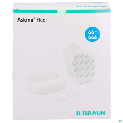 Sie sehen eine Packung Wundauflagen Askina Heel 5st, Produktbild: 02 Wundauflagen Askina Heel 5st, A-Nr.: 3155772 - 02
