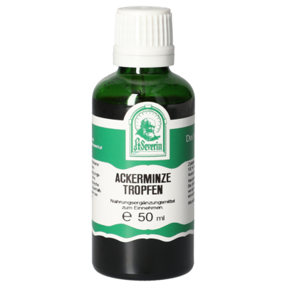 Sie sehen eine Packung ACKERMINZE TROPFEN 50 ML, Produktbild: 01 ACKERMINZE TROPFEN 50 ML, A-Nr.: 5830663 - 01
