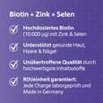 Sie sehen eine Packung R(h)ein Nutrition Biotin+Zink+Selen für Haut, Haare & Nägel Kapseln hochdosiert, Produktbild: 03 R(h)ein Nutrition Biotin+Zink+Selen für Haut, Haare & Nägel Kapseln hochdosiert, A-Nr.: 5987146 - 03