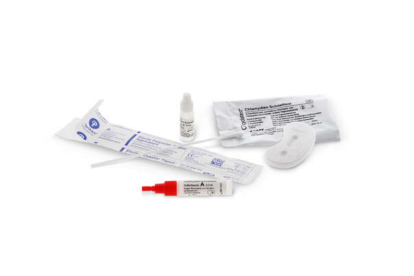 Sie sehen eine Packung cyclotest Chlamydien Schnelltest, Produktbild: 04 cyclotest Chlamydien Schnelltest, A-Nr.: 5169910 - 04