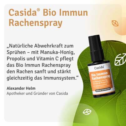 Bio Immun Rachenspray mit Manuka Honig, Zistrose &amp; Propolis, A-Nr.: 5957671 - 07