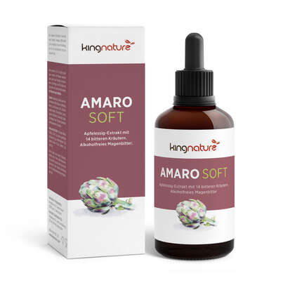 Sie sehen eine Packung KINGNATURE AMARO SOFT TR, Produktbild: 01 KINGNATURE AMARO SOFT TR, A-Nr.: 5989116 - 01