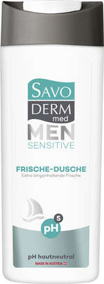 Savoderm med Men Sensitive Frische-Dusche 300ml, A-Nr.: 5406267 - 01