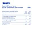 Sie sehen eine Packung SENS Proteinriegel in dunkler Schokolade - Karamell & Erdnussbutter, Produktbild: 02 SENS Proteinriegel in dunkler Schokolade - Karamell & Erdnussbutter, A-Nr.: 5948583 - 02