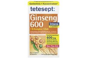 TETESEPT Ginseng 600 Intens Tabletten 30 Stk, A-Nr.: 5973227 - 01