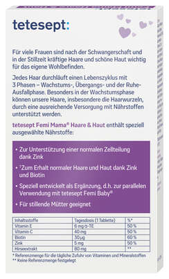 tetesept Femi Mama® Haare &amp; Haut, A-Nr.: 5316699 - 04