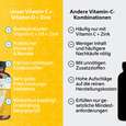 Sie sehen eine Packung R(h)ein Nutrition Vitamin C + D3 + Zink Immunsystem Ultra Kapseln, Produktbild: 05 R(h)ein Nutrition Vitamin C + D3 + Zink Immunsystem Ultra Kapseln, A-Nr.: 5987270 - 05
