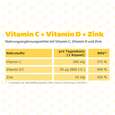 Sie sehen eine Packung R(h)ein Nutrition Vitamin C + D3 + Zink Immunsystem Ultra Kapseln, Produktbild: 08 R(h)ein Nutrition Vitamin C + D3 + Zink Immunsystem Ultra Kapseln, A-Nr.: 5987270 - 08