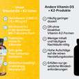 Sie sehen eine Packung R(h)ein Nutrition Vitamin D3 + K2 Osteo Kapseln hochdosiert, Produktbild: 05 R(h)ein Nutrition Vitamin D3 + K2 Osteo Kapseln hochdosiert, A-Nr.: 5987293 - 05